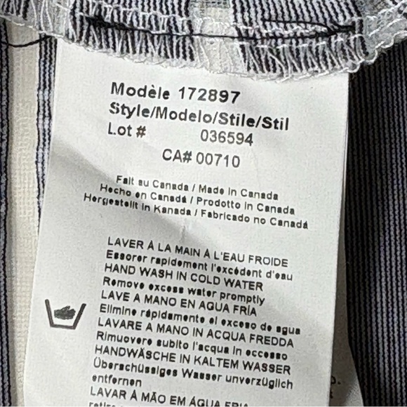 Joseph Ribkoff White Black Blazer Jacket 3/4 Sleeve US Size 6 Style 172897 - Picture 11 of 11